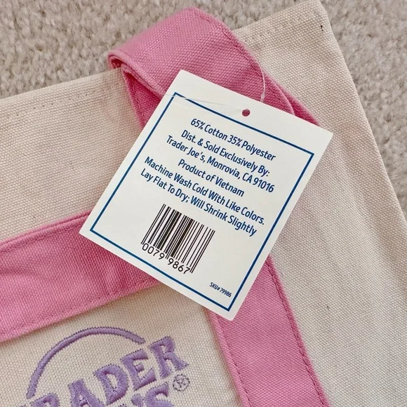 Trader Joe’s mini tote bag - Picture 2 of 2